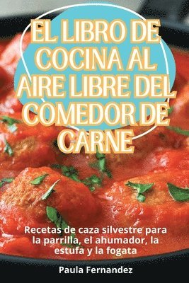 Libro de Cocina Al Aire Libre del Comedor de Carne