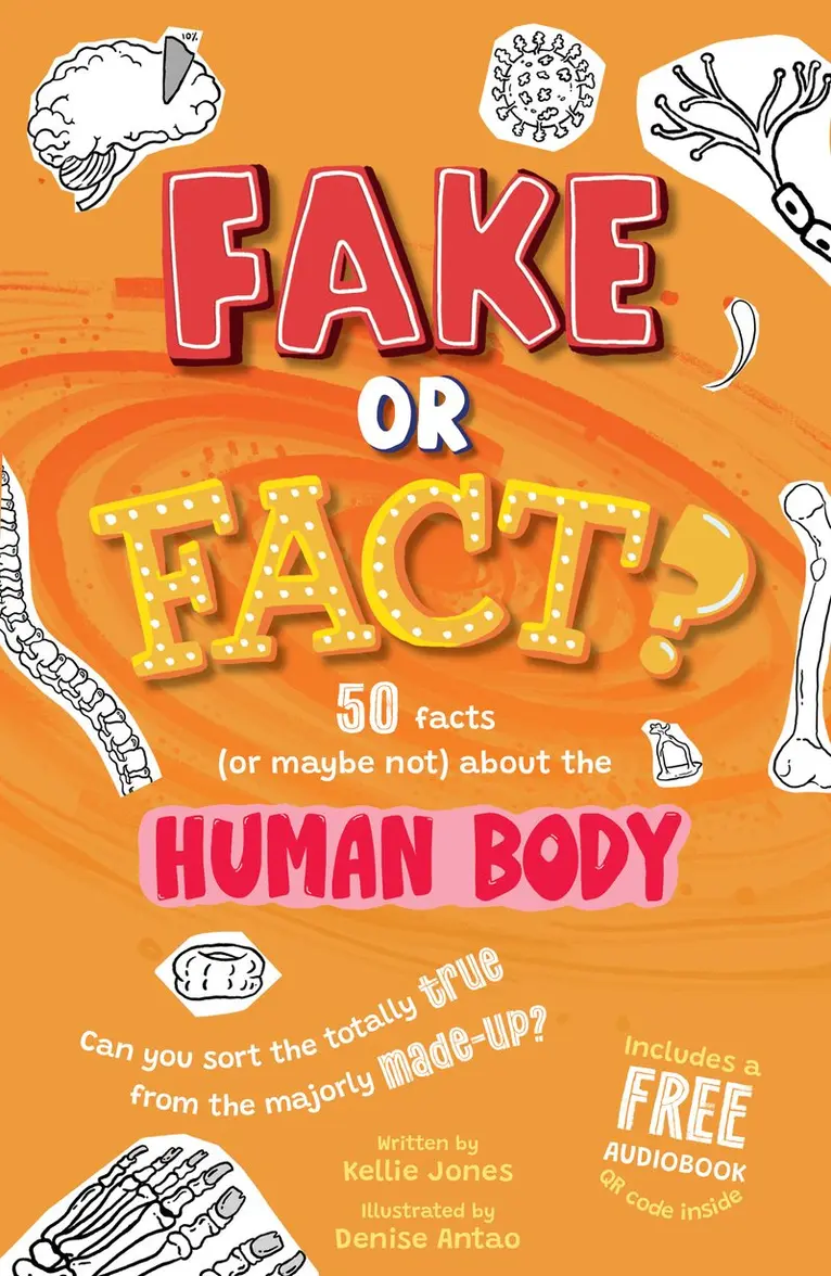 Kellie Jones - Fake or Fact? Human Body, Häftad. Tillgänglighet: Tillfälligt slut