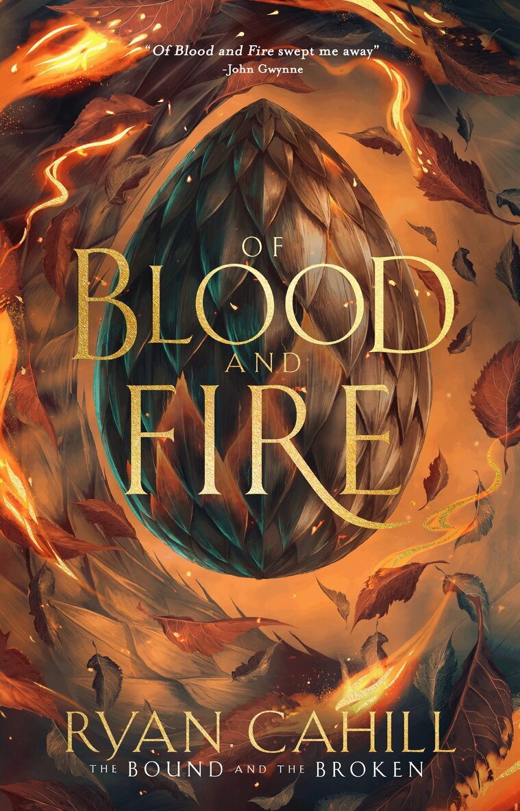 Ryan Cahill - Of Blood and Fire, Häftad