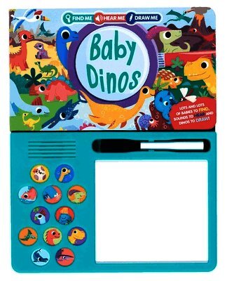 Louise Martin - Find Me, Hear Me, Draw Me: Baby Dinos, Inbunden