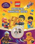 LEGO Books: Official Annual 2025 (with racing driver minifigure and trophy)