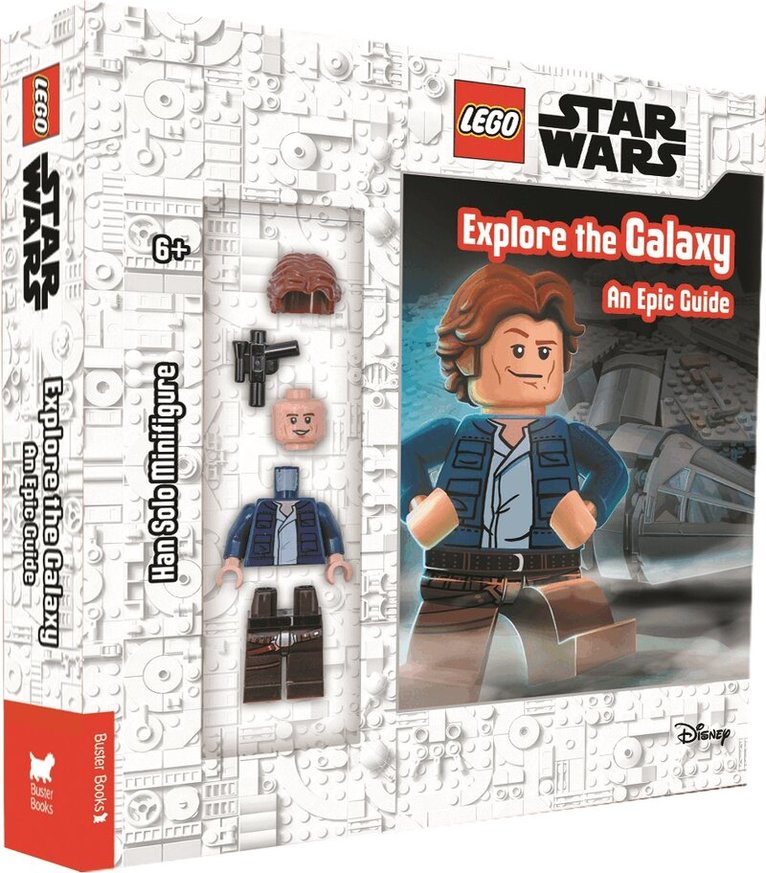 LEGO®, Buster Books - LEGO® Star Wars™: Explore the Galaxy: An Epic Guide (with Han Solo minifigure), Inbunden