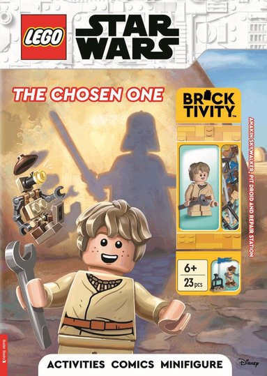LEGO Star WarsTM: The Chosen One Activity Book (with Anakin Skywalker minifigure, pit droid and repair station) by LEGO