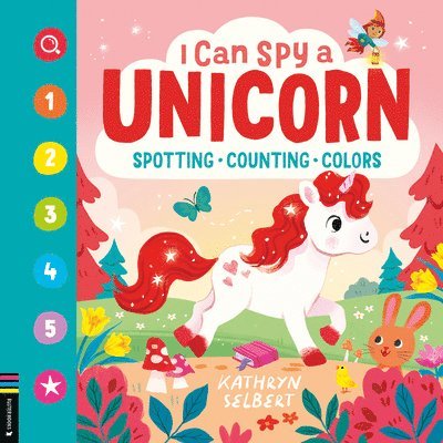 Buster Books - I Can Spy a Unicorn: Spotting, Counting, Colors, Inbunden