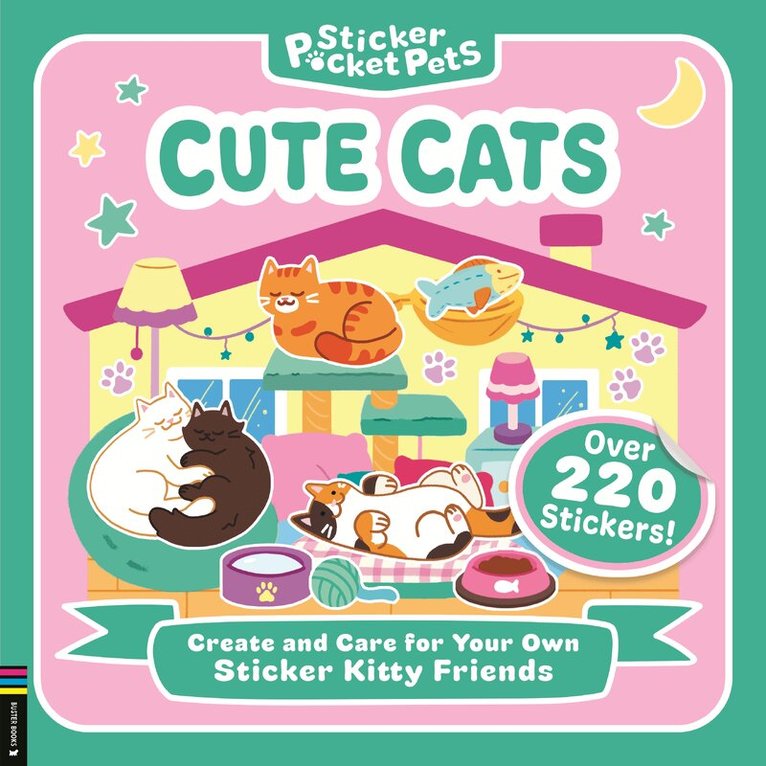 Tiffany Wong - Sticker Pocket Pets: Cute Cats, Häftad. Tillgänglighet: Kommande