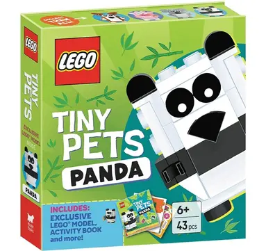 LEGO® Books. Tiny Pets: Panda (with exclusive panda mini-build, paper crafts, stickers and activity book)
