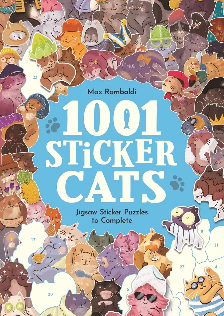 Max Rambaldi - 1,001 Sticker Cats, Häftad. Tillgänglighet: Kommande