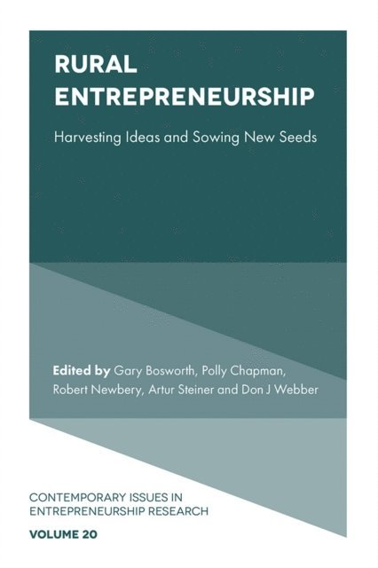 Don J Webber, Artur Steiner, Robert Newbery, Polly Chapman, Gary Bosworth - Rural Entrepreneurship, E-bok