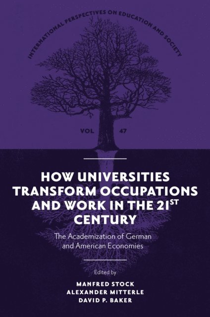 David P. Baker, Alexander Mitterle, Manfred Stock - How Universities Transform Occupations and Work in the 21st Century, E-bok