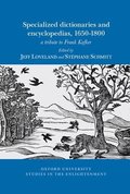 Specialized dictionaries and encyclopedias, 1650-1800