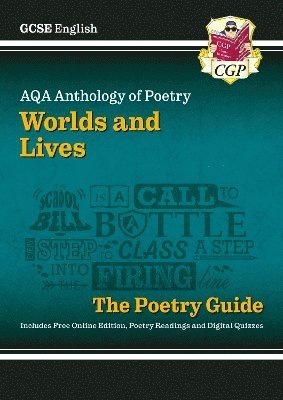 CGP Books, CGP Books - GCSE English AQA Poetry Guide - Worlds & Lives Anthology inc. Online Edition, Audio & Quizzes, Övrigt