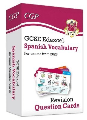 CGP Books, CGP Books - New GCSE Edexcel Spanish: Vocabulary Revision Question Cards (for exams from 2026), Inbunden