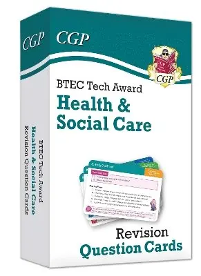 CGP Books, CGP Books - New BTEC Tech Award in Health & Social Care: Revision Question Cards, Inbunden. Tillgänglighet: Lägg i varukorg