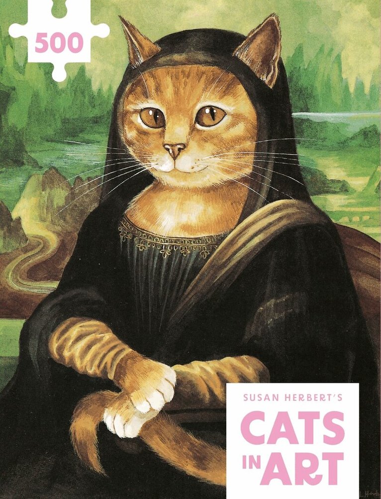 Susan Herbert - Cats in Art: Mona Lisa (Jigsaw). Tillgänglighet: Kommande