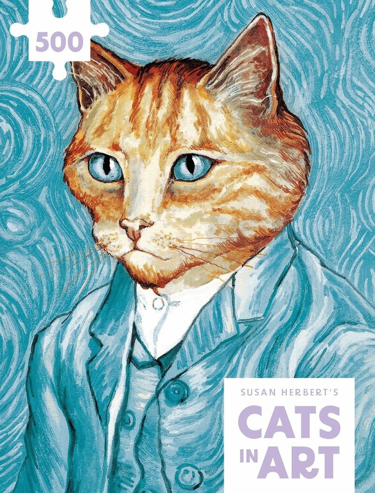 Susan Herbert - Cats in Art: Van Gogh (Jigsaw). Tillgänglighet: Kommande