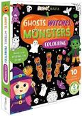 Ghosts, Witches, Monsters Colouring