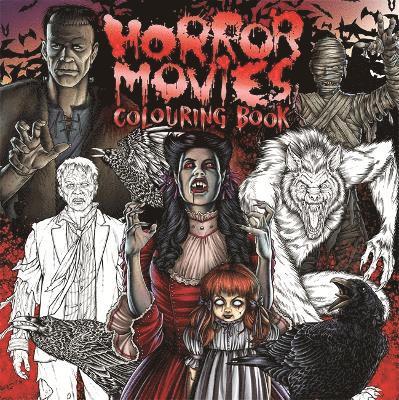 Horror Movies Colouring Book