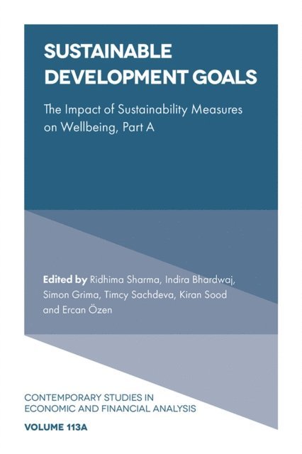 Ercan Ozen, Kiran Sood, Timcy Sachdeva, Simon Grima, Indira Bhardwaj, Ridhima Sharma - Sustainable Development Goals, E-bok