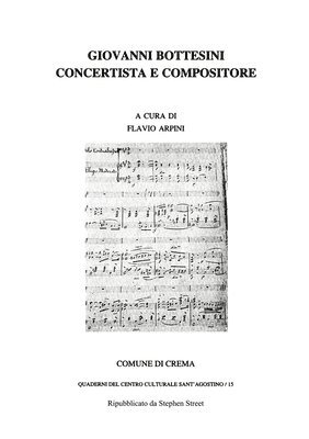 Flavio Arpini - Giovanni Bottesini Concertista e Compositore, Häftad
