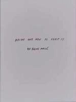 Rene Matic - Faith and How to Keep It, Häftad