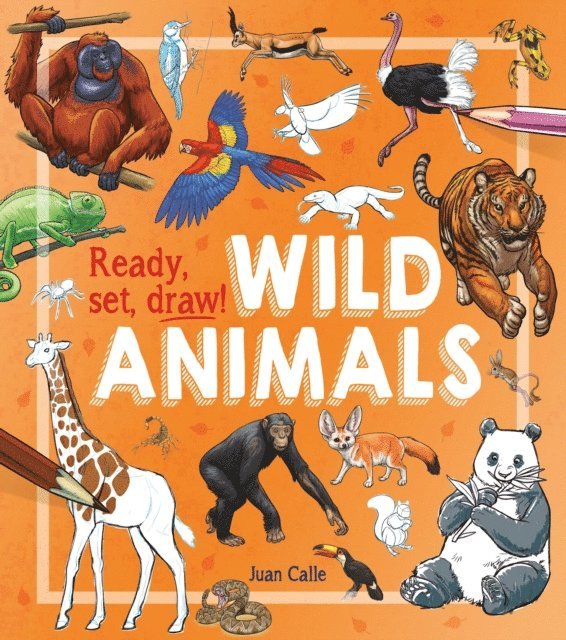 Juan Calle - Ready, Set, Draw!: Wild Animals, E-bok