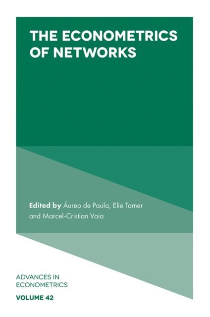 Marcel-Cristian Voia, Elie Tamer, Aureo de Paula - Econometrics of Networks, E-bok