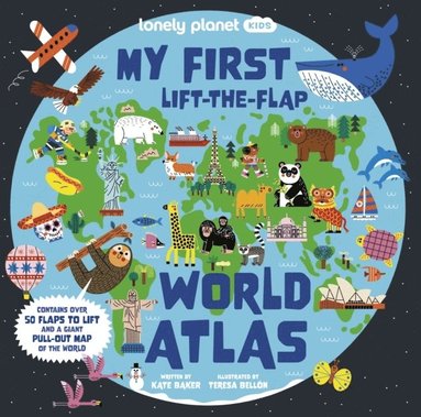 Lonely Planet Kids My First Lift-the-Flap World Atlas av Lonely Planet Kids, Kate Baker