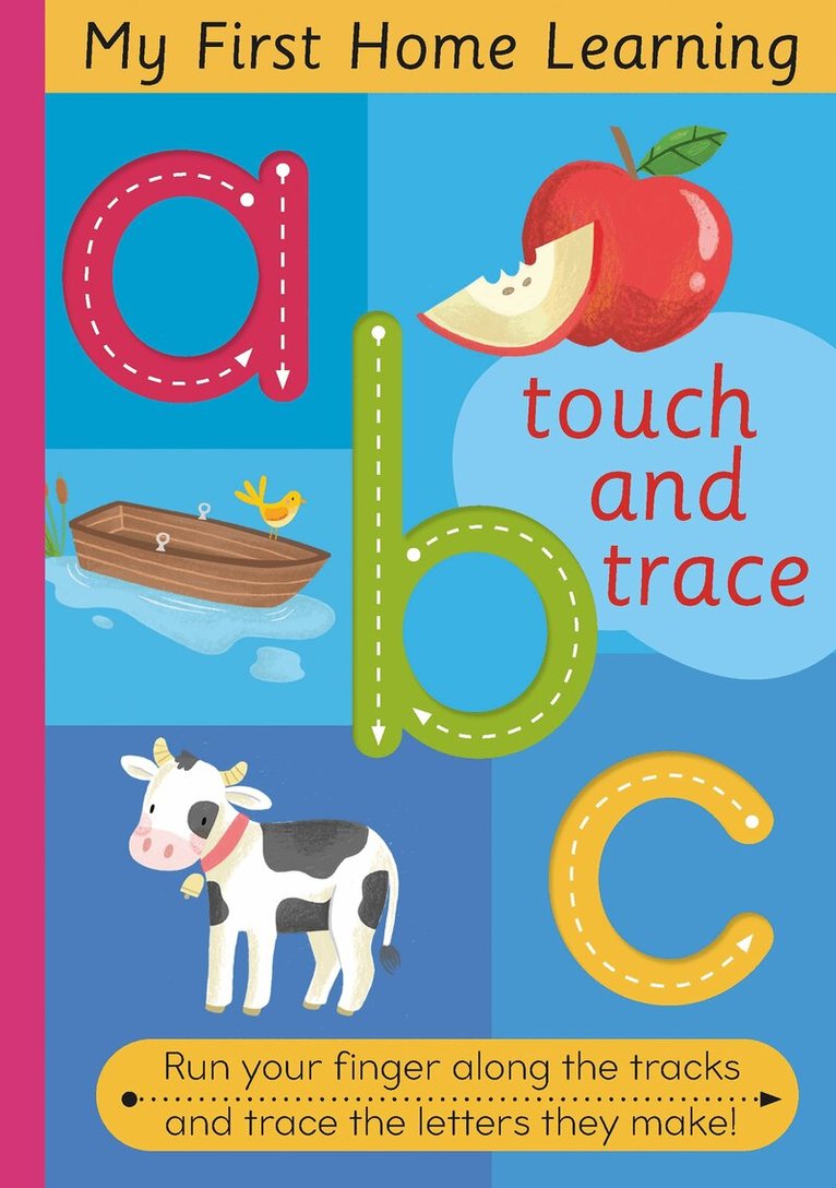 Harriet Evans, Jordan Wray - Touch and Trace ABC, Kartonnage