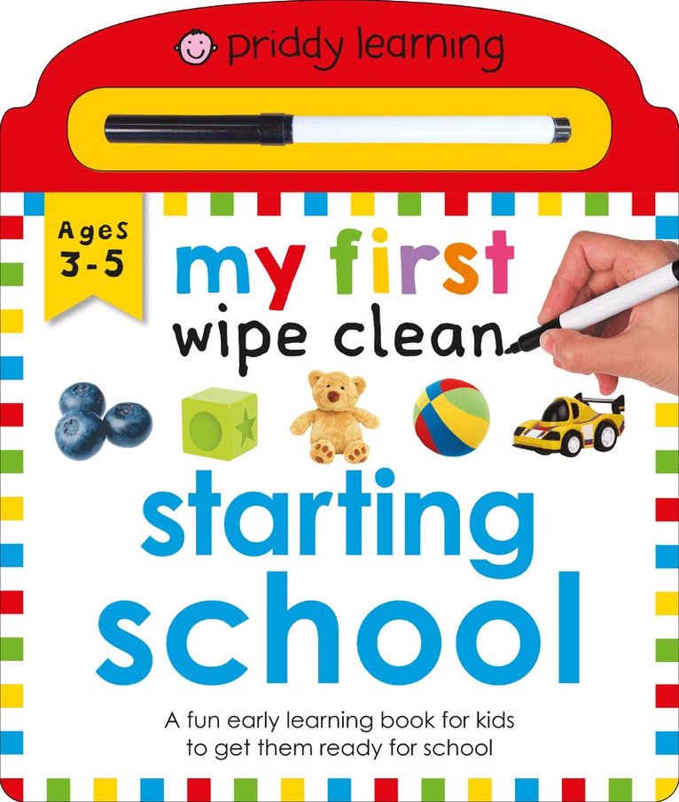 Priddy Books, Roger Priddy - My First Wipe Clean: Starting School, Kartonnage