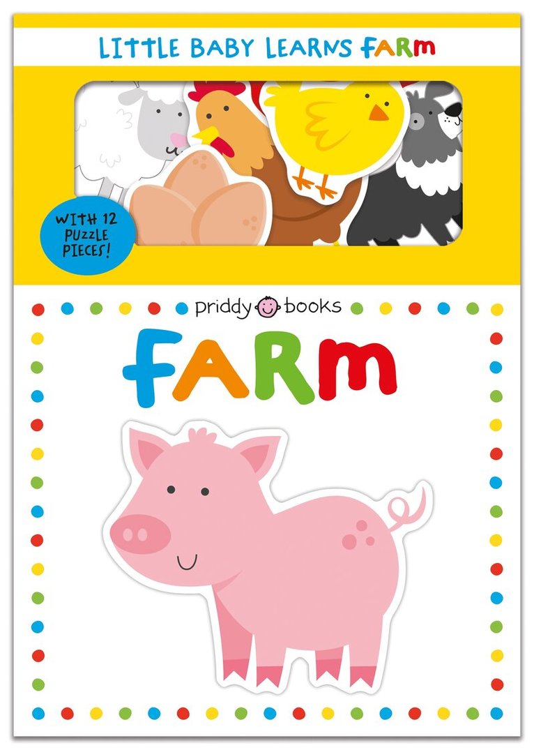 Priddy Books, Roger Priddy - Little Baby Learns: Farm, Kartonnage
