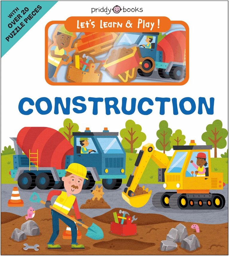Priddy Books, Roger Priddy - Let's Learn & Play! Construction, Kartonnage. Tillgänglighet: Lägg i varukorg