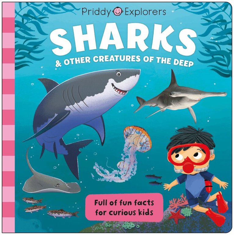 Priddy Books, Roger Priddy - Priddy Explorers Sharks, Kartonnage. Tillgänglighet: Lägg i varukorg