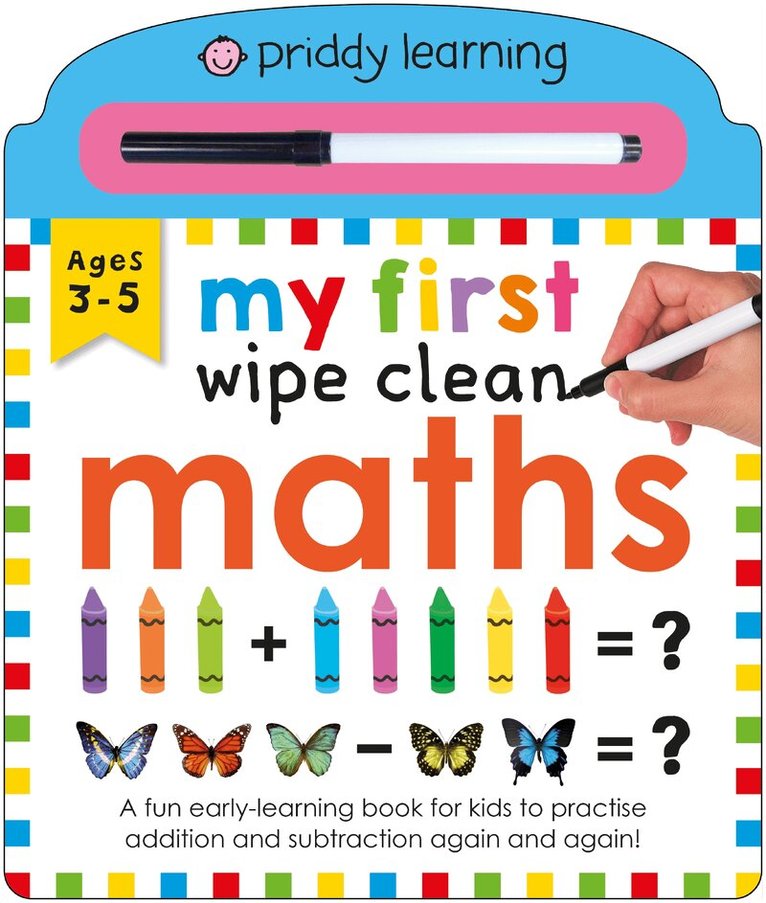 Roger Priddy - My First Wipe Clean Maths, Kartonnage