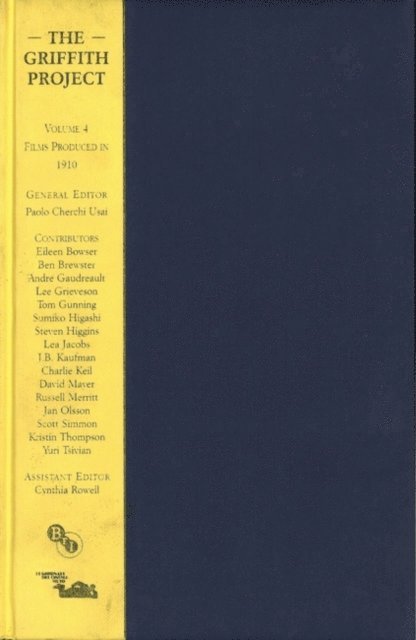 Paolo Cherchi Usai - Griffith Project, Volume 4, E-bok