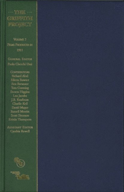 Paolo Cherchi Usai - Griffith Project, Volume 5, E-bok