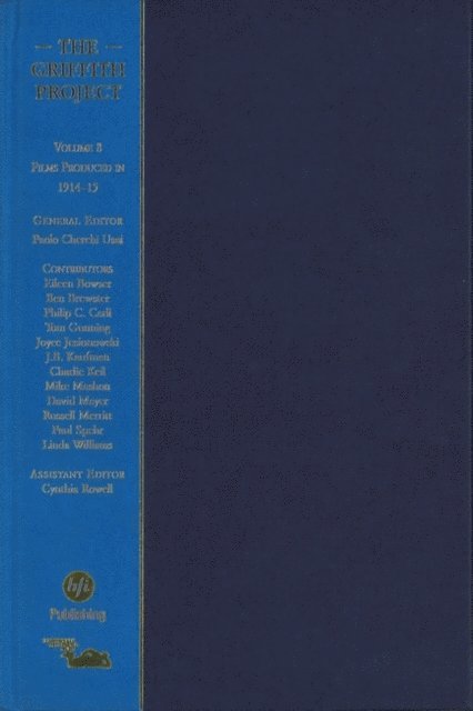 Paolo Cherchi Usai - Griffith Project, Volume 8, E-bok