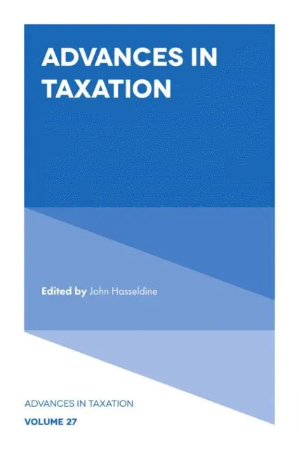 John Hasseldine - Advances in Taxation, E-bok. Tillgänglighet: Lägg i varukorg