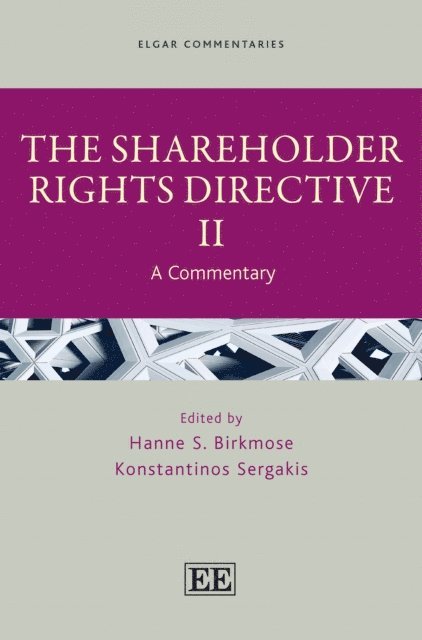 Konstantinos Sergakis, Hanne S. Birkmose - Shareholder Rights Directive II, E-bok