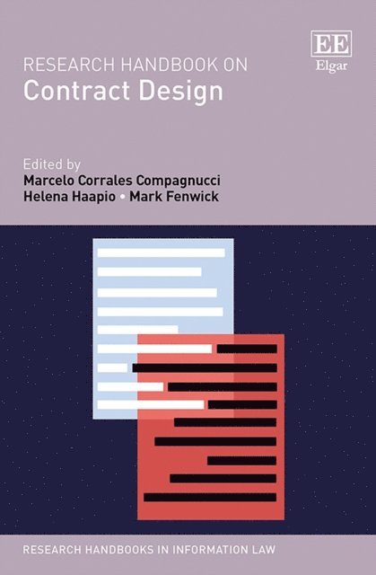 Mark Fenwick, Helena Haapio, Marcelo Corrales Compagnucci - Research Handbook on Contract Design, E-bok