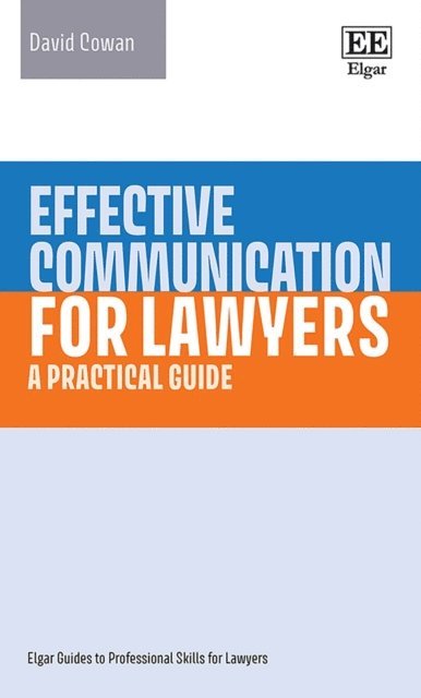 David Cowan - Effective Communication for Lawyers, E-bok