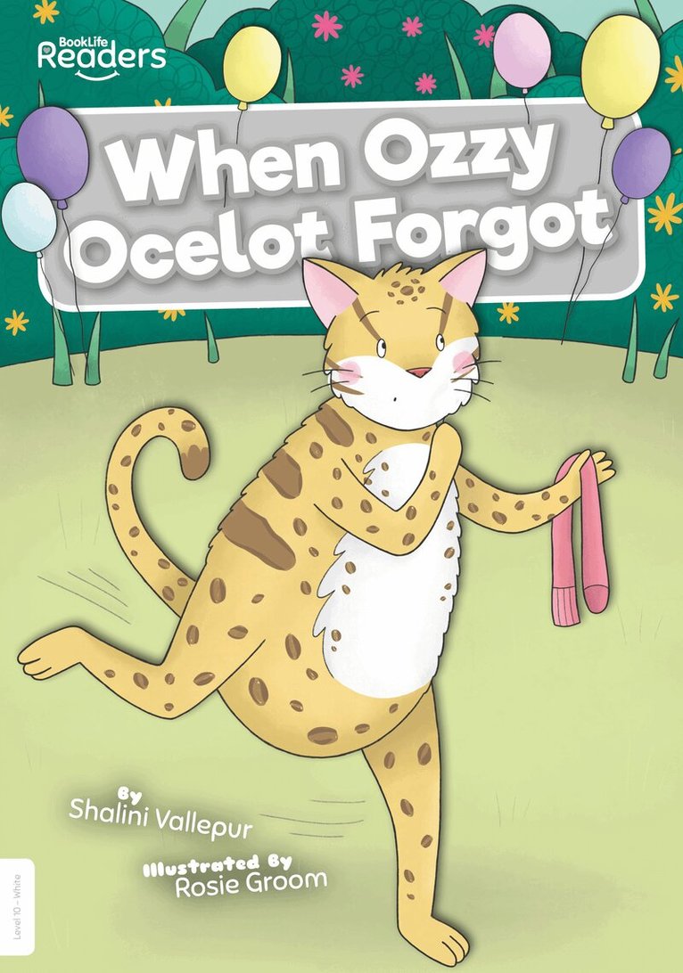 Shalini Vallepur - When Ozzy Ocelot Forgot, Häftad