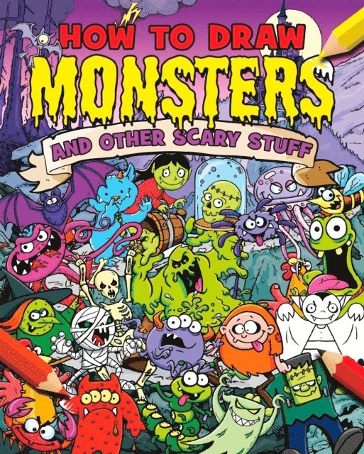 Paul Gamble - How to Draw Monsters and Other Scary Stuff, E-bok. Tillgänglighet: Lägg i varukorg