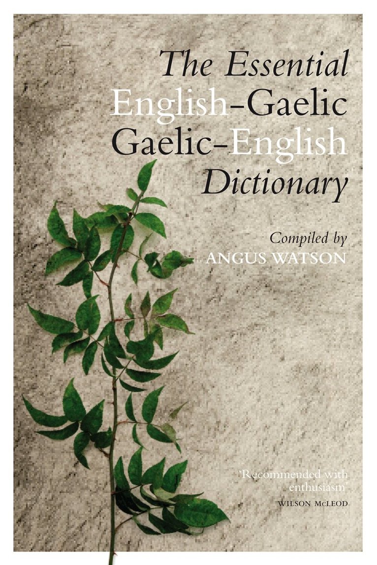 Essential Gaelic-English / English-Gaelic Dictionary, Häftad