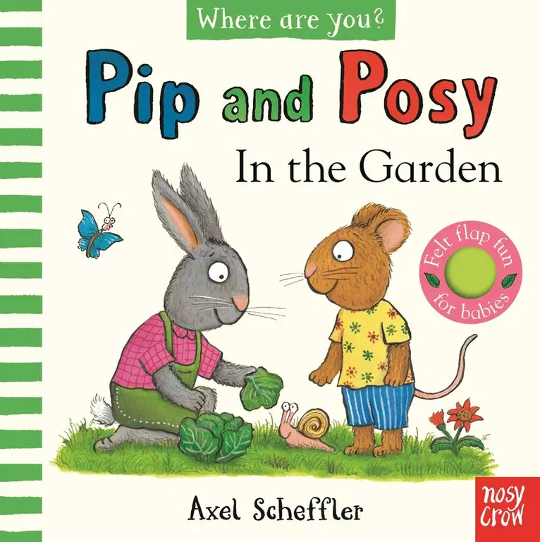Jennifer Renn - Pip and Posy, Where Are You? In the Garden, Kartonnage. Tillgänglighet: Lägg i varukorg