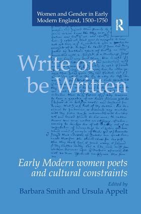 Ursula Appelt, Barbara Smith - Write or be Written, Inbunden