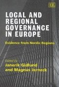 Local and Regional Governance in Europe