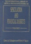 Speculation and Financial Markets