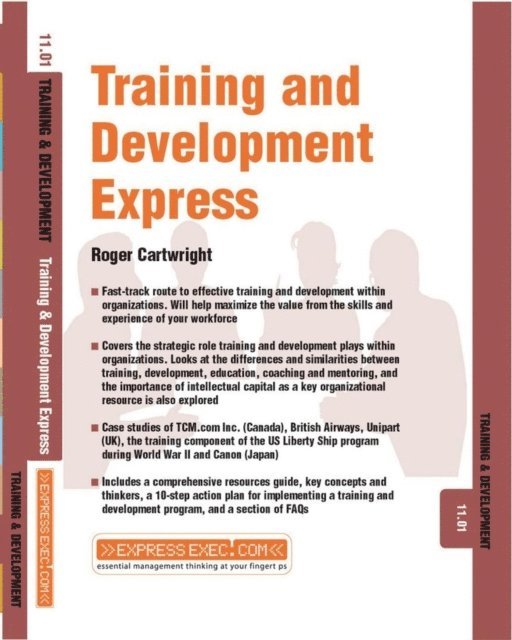 Roger Cartwright - Training and Development Express, E-bok