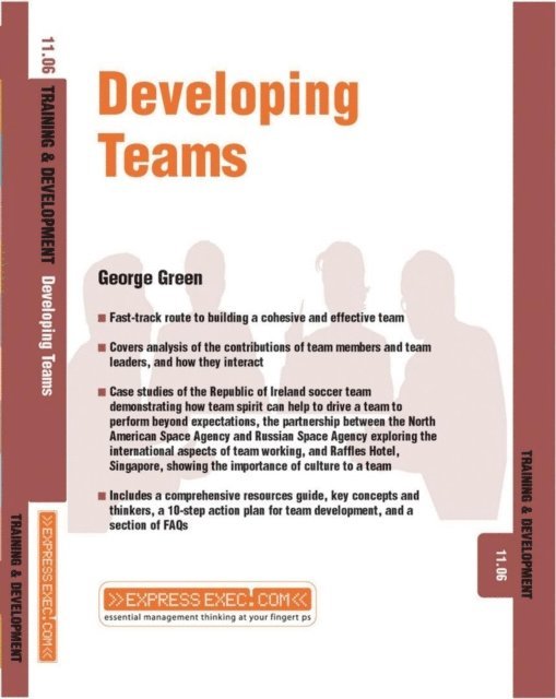George Green - Developing Teams, E-bok