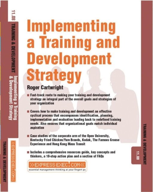 Roger Cartwright - Implementing a Training and Development Strategy, E-bok